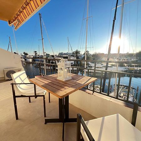 Estudio Frente Al Canal Con Terraza Empuriabrava Dış mekan fotoğraf