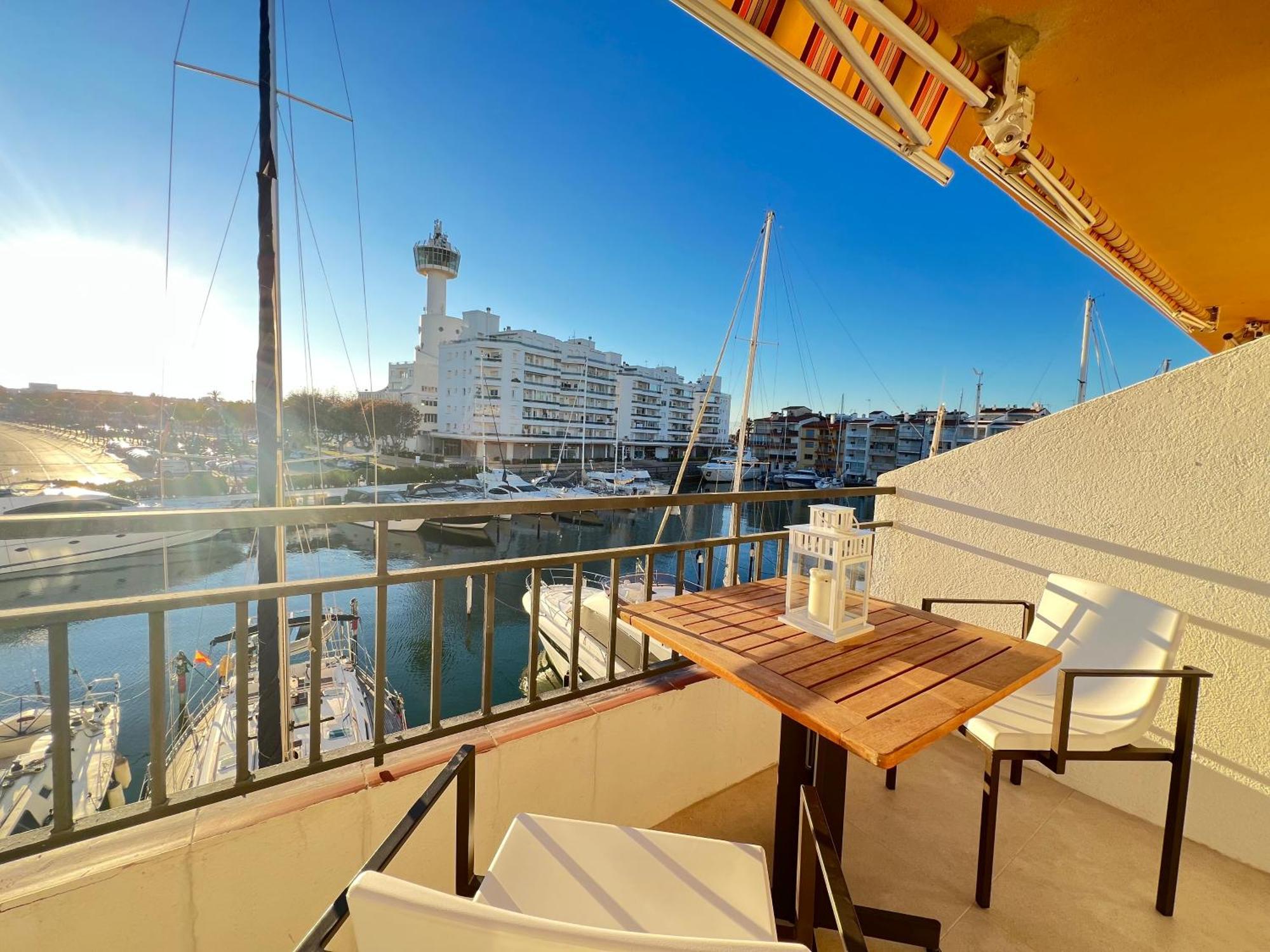 Estudio Frente Al Canal Con Terraza Empuriabrava Dış mekan fotoğraf