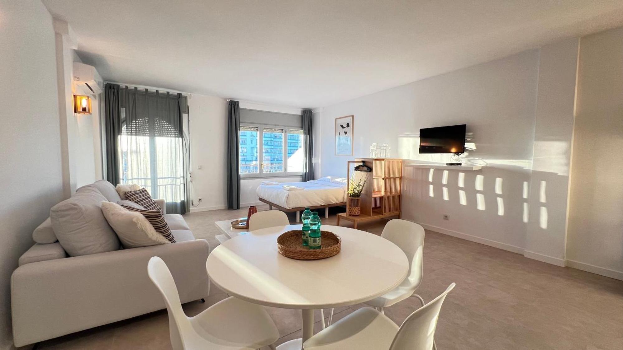 Estudio Frente Al Canal Con Terraza Empuriabrava Dış mekan fotoğraf